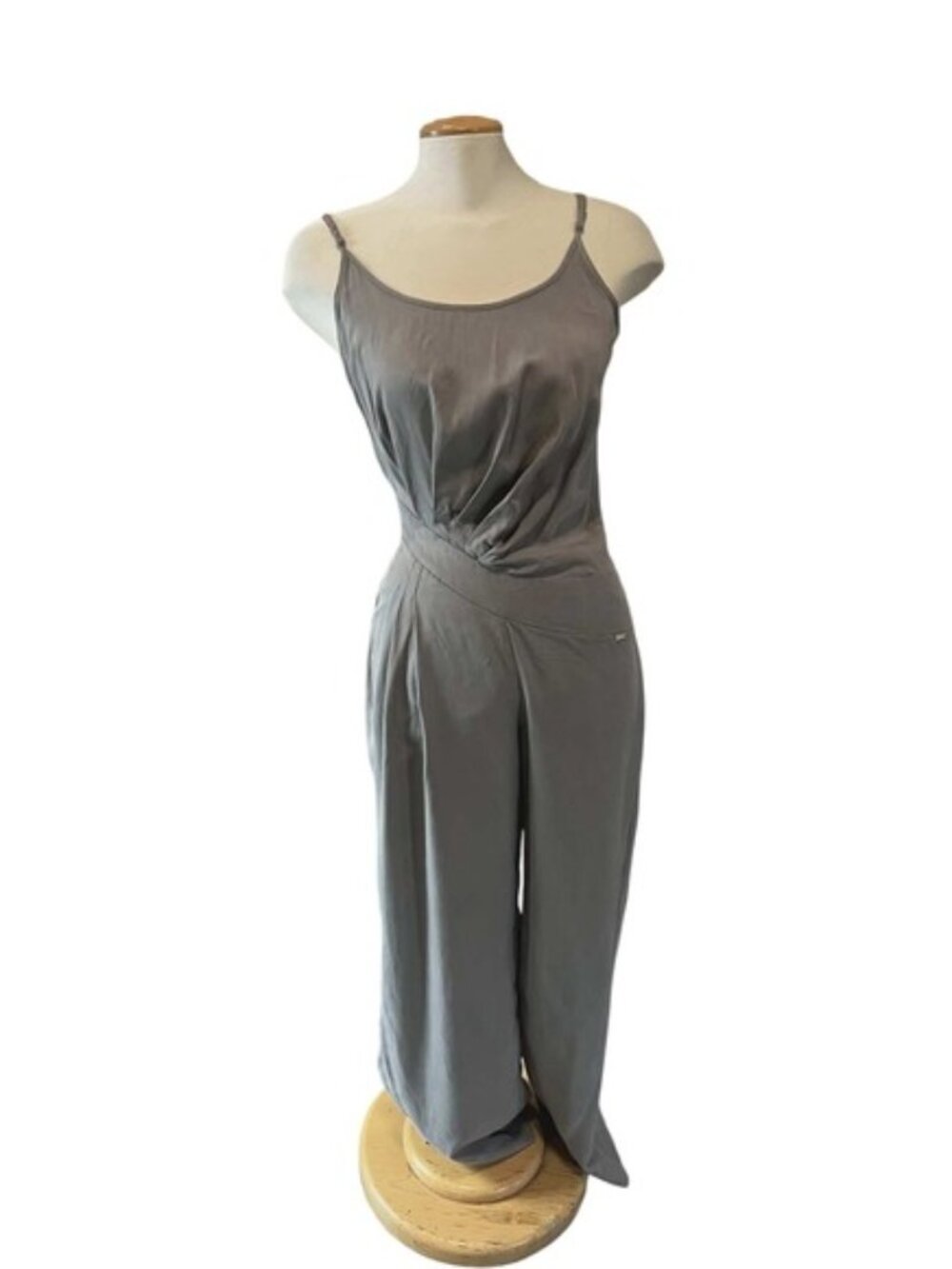 Rocketdog y2k rare Draped Front‎ Wide Leg Jumpsuit Spaghetti Strap One Piece